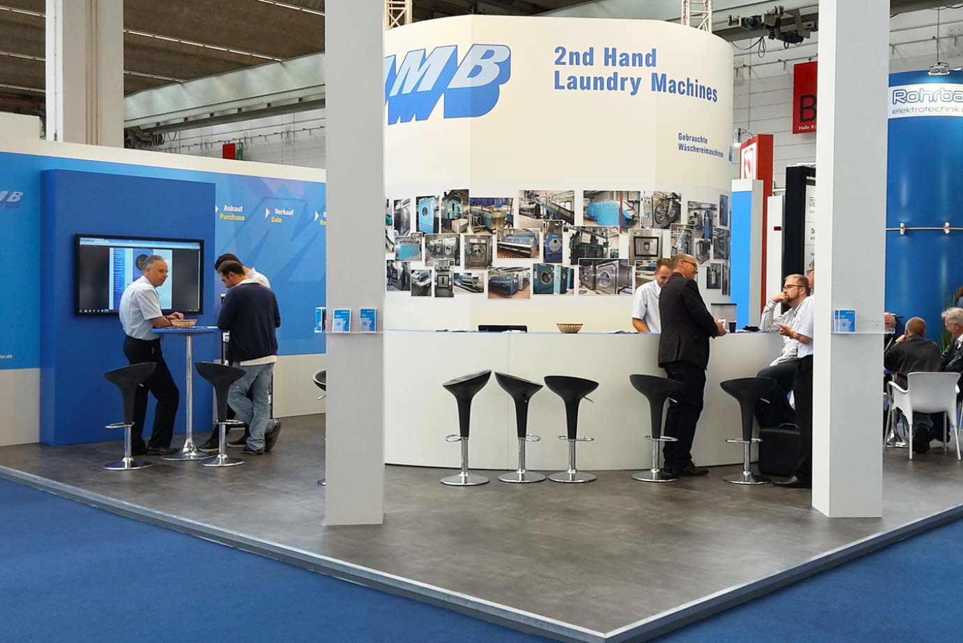 MMB - Messestand texcare 2016